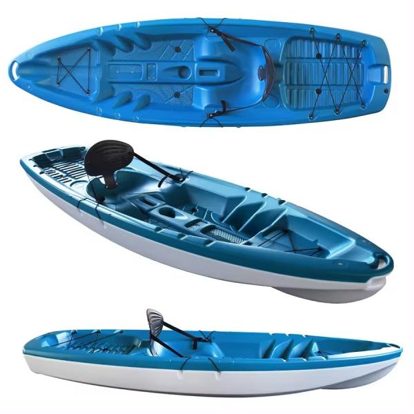 Buy cheap Chinese Wholesale Kayaks And Canoes Sit On Top Kayak HDPE Plastic Blow Molded Water Sports Cheap Kayak For Kids from wholesalers