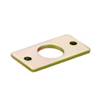 Buy cheap Aluminum Alloy Square Air Cylinder Accessories Flange M - FA Flange For Joint product