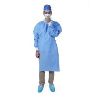 Buy cheap Soft Disposable Surgical Gowns Medical Protective Clothing Sms Material product
