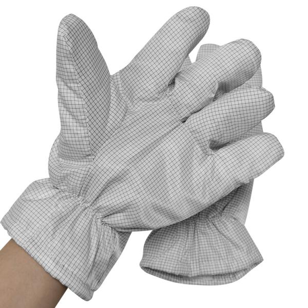 Buy cheap OEM Carbon Fiber 5mm Grid Anti Static Gloves Heat Resistant from wholesalers