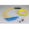 Buy cheap Fan Out Fiber Cable Assembly 12C/24C MPO-SC Low Loss MTP Male Connector 1310/1550nm from wholesalers