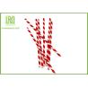 Buy cheap Durable Navy Blue Polka Dot Paper Straws , Long Wedding Paper Straws from wholesalers
