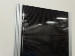 China Flat Steel Black BIPV Solar Modules With 48.65V Open Circuit Voltage 530W Max Power on sale