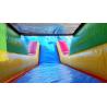 Buy cheap Blue Red Combo Slide Pool Inflatable Bouncy Castle For Water Park 7*4*4m from wholesalers