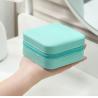 Buy cheap Ring Necklace Jewellery Packaging Box PU Leather Jewelry Set Gift Box With Zipper from wholesalers