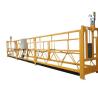 Buy cheap CE Temporary Suspended Platform Cradle ZLP630 Hot Galvanized Steel from wholesalers