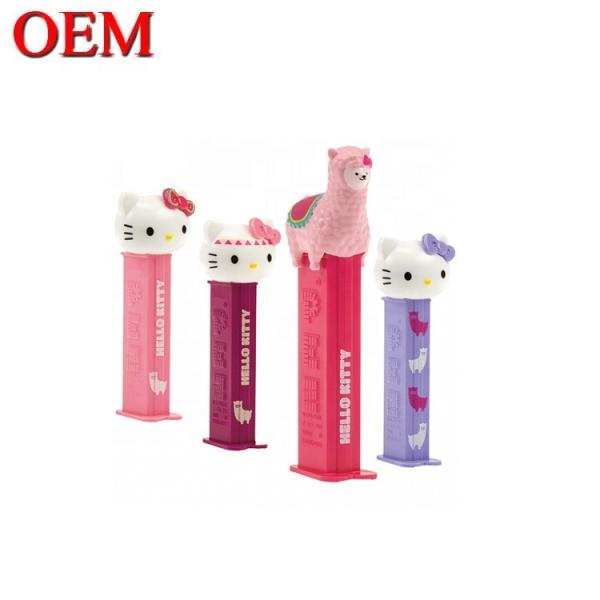 Buy cheap Customized 3D Cartoon Toy Hellokitty Plastic Candy Dispenser Oem Candy Packs from wholesalers