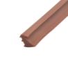 Buy cheap 10*8 mm Brown PVC Rubber Strip Groove Type Barrier Strips from wholesalers