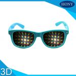 Diffraction glasses clear 13500 lines per inch for firework glasses