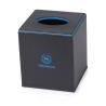 Buy cheap Fire resistance black/ blue pu tissue box hotel room supplies from wholesalers