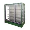 Buy cheap Customized Multideck Sliding/Hinged Glass Door Display Cabinet with Frameless Double Glazed Anti-Fog Glass Doors from wholesalers