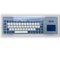 Buy cheap Lightweight Industrial Membrane Keyboard Explosionproof With Touch Pad 660g product