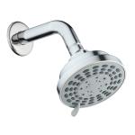 OEM 0.4MPA Fixed Shower Rose , 5 Setting Water Saving Shower Rose