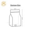 Buy cheap 500g 1kg 2kg Sustainable Bread Packaging Green White Flat Bottom Packaging Bag With Tear from wholesalers