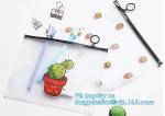 zipper bag vinyl toiletry zipper bag pvc slider bag, Waterproof PVC Vinyl Slider
