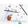 Buy cheap Luxury slider zipper vinyl storage bag for online store, Slider zipper bag plastic bag with zipper, swimwear PVC vinyl B from wholesalers