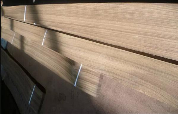 Buy cheap Interior Natural Sliced Cut Burma Teak Veneer Quarter Cut With Grade A / B from wholesalers