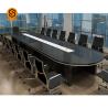 Buy cheap Antibacterial Solid Surface Conference Table Oval Meeting Room Table from wholesalers