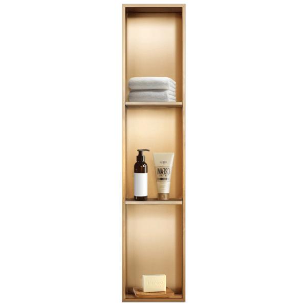 Buy cheap OEM Stainless Steel Niche Square Wall Shower Embedded Bathroom Metal Niche from wholesalers