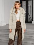 Comfortable Cotton Jacket With Hood 42-50 Size Polyester Material