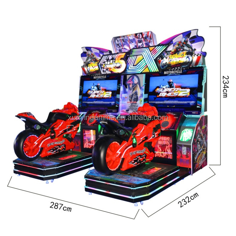 Coin Operated Mariokart Arcade Machine Dirt Bike Simulator Racing Game