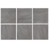 Buy cheap 45 X 45 CM Stone Ceramic Tiles Dark Grey High Performance And Flexibility from wholesalers