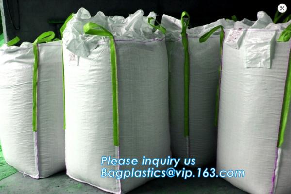 Buy cheap 100% virgin PP woven big bag/jumbo bag FIBC for cement sand,super sacks 1000kg pp woven fabric big bags jumbo sand bag from wholesalers