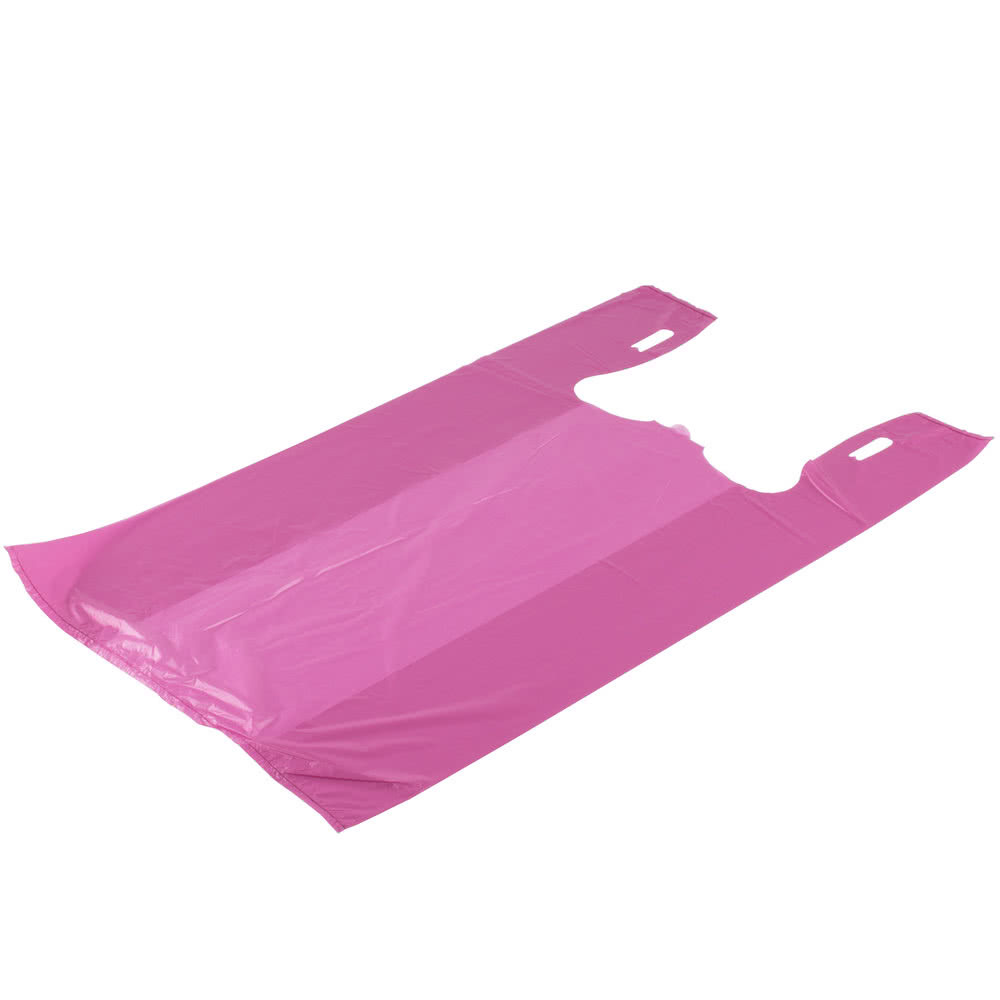 Durable T Shirt Plastic Bags , Custom Printed T Shirt Bags HDPE Material​