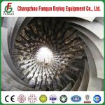 Steam Powder Bulk vacuum Rotating Drum Dryer 2-5T/D Cross Flow TUV