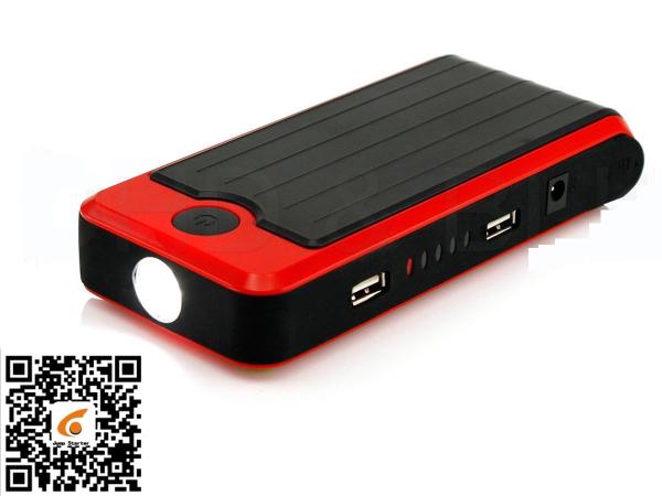 Buy cheap Black Lifepo4 Portable Car Jump Starter 12000mAH 165 x 75 x 26mm from wholesalers