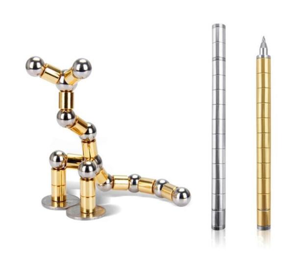 Buy cheap Multi-section DIY shape decompression magnet pen from wholesalers