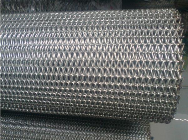 Buy cheap Chain Driven Flexible Conveyor Belt Metal Mesh Straight Running Steady Performance from wholesalers