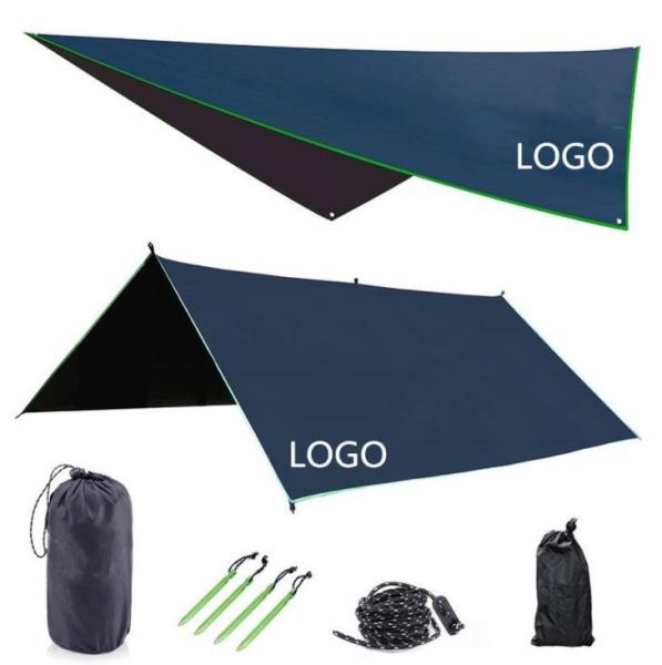 Buy cheap Waterproof Large Camping Rain Fly For Camping 210t Silver Cloth Material from wholesalers