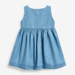 Summer Children'S Clothing Girls Printed Dress Children'S Denim Dress