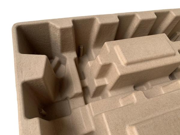 Buy cheap Cushioning Moulded Fibre Egg Packaging Dry Press Pulp Sustainable from wholesalers