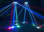 4 Head Quad RGBW Barrel Mirrored Roller Scanner Disco Effect Lights AC 100 -