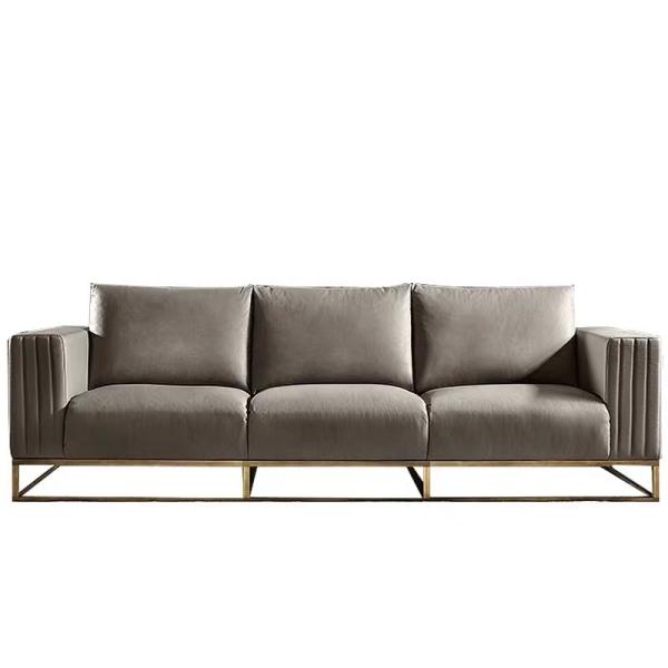 Buy cheap Italian Living Room Sectional Sofas 0.85x1.5m Luxury Velvet from wholesalers