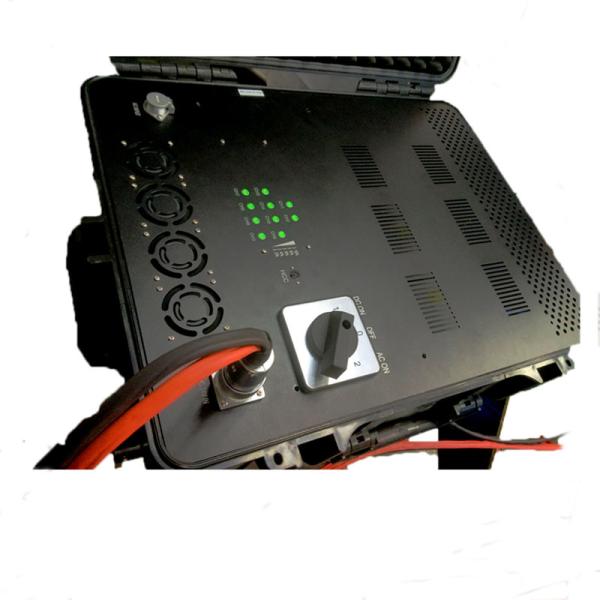 Buy cheap 600W Military Waterproof Outdoor Portable VIP Protection RF GPS WIFI Signal UAV Drone Jammer from wholesalers