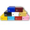 Buy cheap Colored Custom Cardboard Boxes , Recycled Paper Box Shoes Packaging from wholesalers