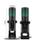 Bidirectional Stereo Cardioid Vocal Microphone 5V USB c condenser microphone