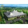 Buy cheap PVDF Coated Tensile Membrane Structure Lightweight For Swimming Pool from wholesalers
