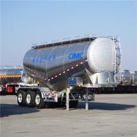 Buy cheap Air Suspension Tri Axle Cement 60cbm Aluminum Tanker Trailer product