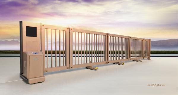 Buy cheap Telescopic Powder Coating Electric Cantilever Sliding Gates 433MHz from wholesalers