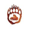Buy cheap Two Playful Bear Cubs Unique Metal Wall Art , Metal Wall Decor Sculpture from wholesalers