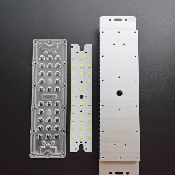 Buy cheap Optical PC Led Street Light Lens , SMD 5050 90x120 degree Led Lens from wholesalers