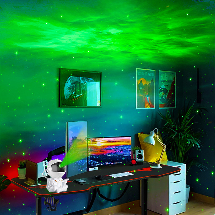 Rotatable Multiscene Space Light Projector , Child Birthday Skylight Room Projector