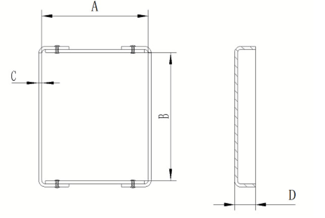 Custom Riveted Molybdenum Lanthanum Boat Corrosion Resistance Creep Resistance Moly Boat Evaporation Boat MoLa Boat 1