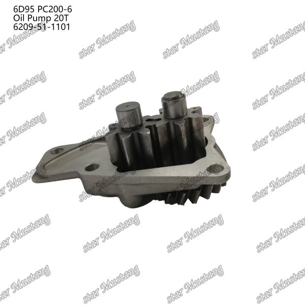 Buy cheap Oil Pump 6D95 PC200-6 20T 6209-51-1101 from wholesalers