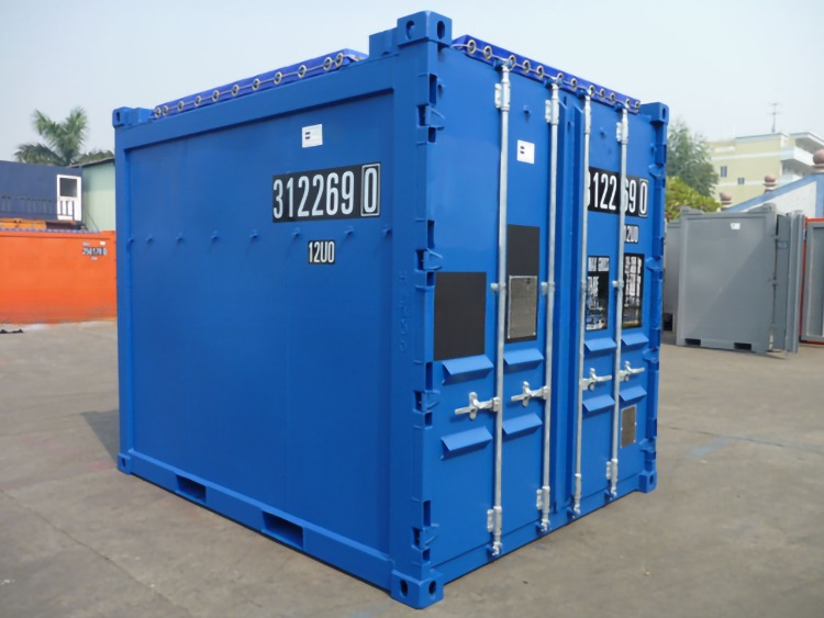 10ft DNV 2.7-1 Offshore Open Top Container with Tarpaulin Cover Conforms to Offshore Oil and Gas Platform Requirements