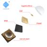 Buy cheap 3838 Series 3W 700mA 365nm 385nm 395nm UV Led Chip For Plant Growing And UV Curing from wholesalers